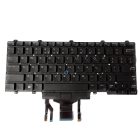 Dell Latitude E5450 E5470 E5480 E5490 E7450 E7470 E7480 5480 5490 7480 7490 series trackpointtal (pointer) háttérvilágítással (backlit) fekete Amerikai (US) laptop/notebook billentyűzet gyári