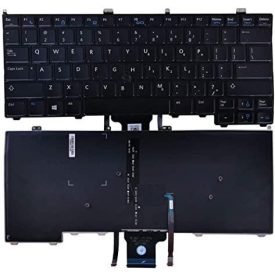 Dell Latitude E7240 E7440 USA Billentyűzet