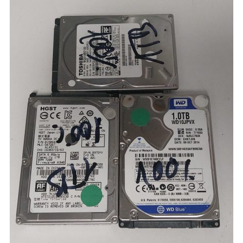   Használt 1TB 2,5" SATA HDD – Tesztelt, 100%-os kondíció