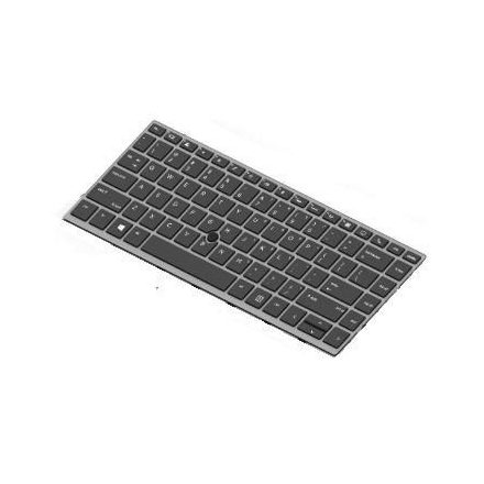 HP EliteBook 745 840 846 G5 745 G5 NL szürke billentyűzet háttérvilágítással