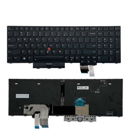 Lenovo Thinkpad P15 P17 T15g US (Amerikai) trackpointal, háttérvilágítással