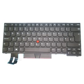   Lenovo ThinkPad T480s T480 T490 E480 E490 L480 L380 L390 T14 T14s series FRU 01YP535 trackpointtal (pointer) háttérvilágítással (backlit) series fekete Angol (UK) laptop/notebook billentyűzet