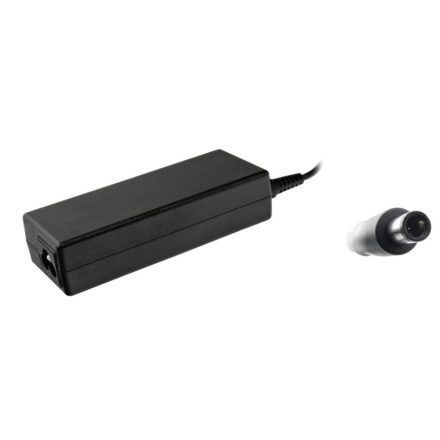 HP 90W laptop adapter+kábel (nagy center pin) - utángyártott