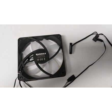 Raidmax 120 mm PC házventilátor | 12 V | SATA tápcsatlakozó