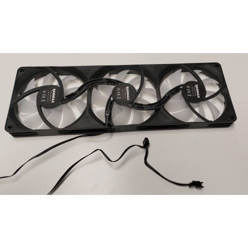  Raidmax 3 az 1-ben PC házventilátor | 3×120 mm | Fehér lapátok