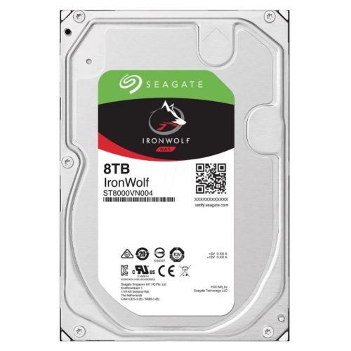 Seagate IronWolf ST8000VN004 | 8TB | 3,5" SATA NAS HDD