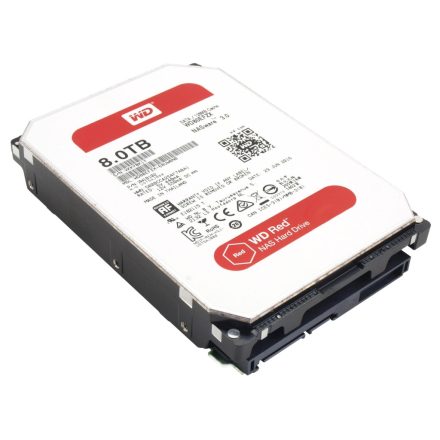 Western Digital Red WD80EFZX | 8TB | 3,5" SATA NAS merevlemez
